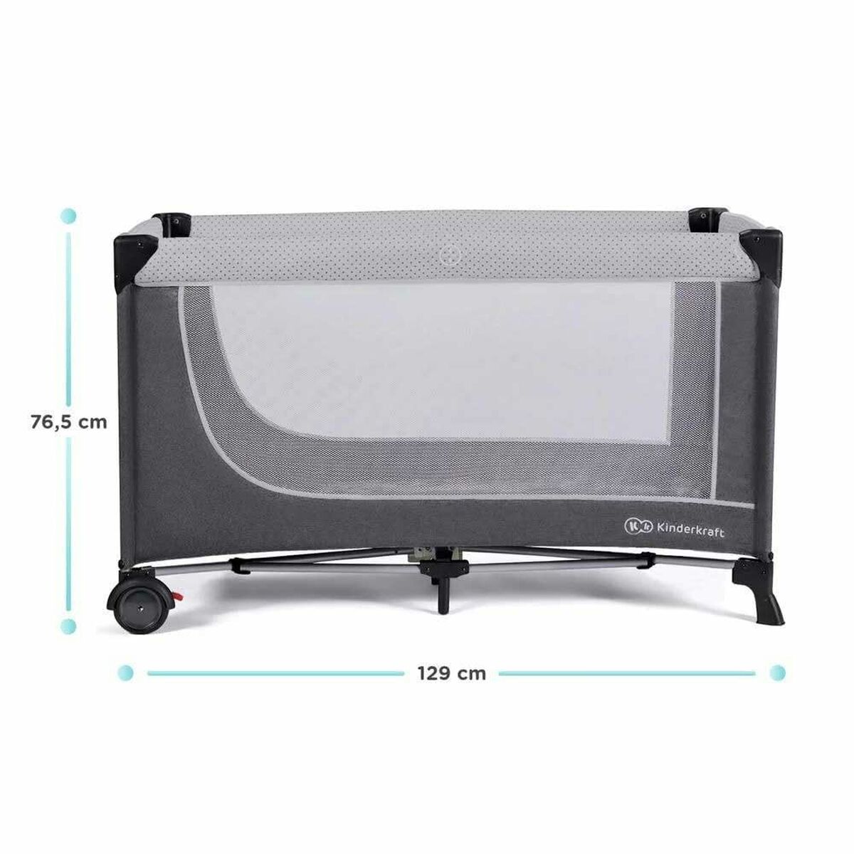 Cuna de Bebé Kinderkraft KCLEOD00GRY0000