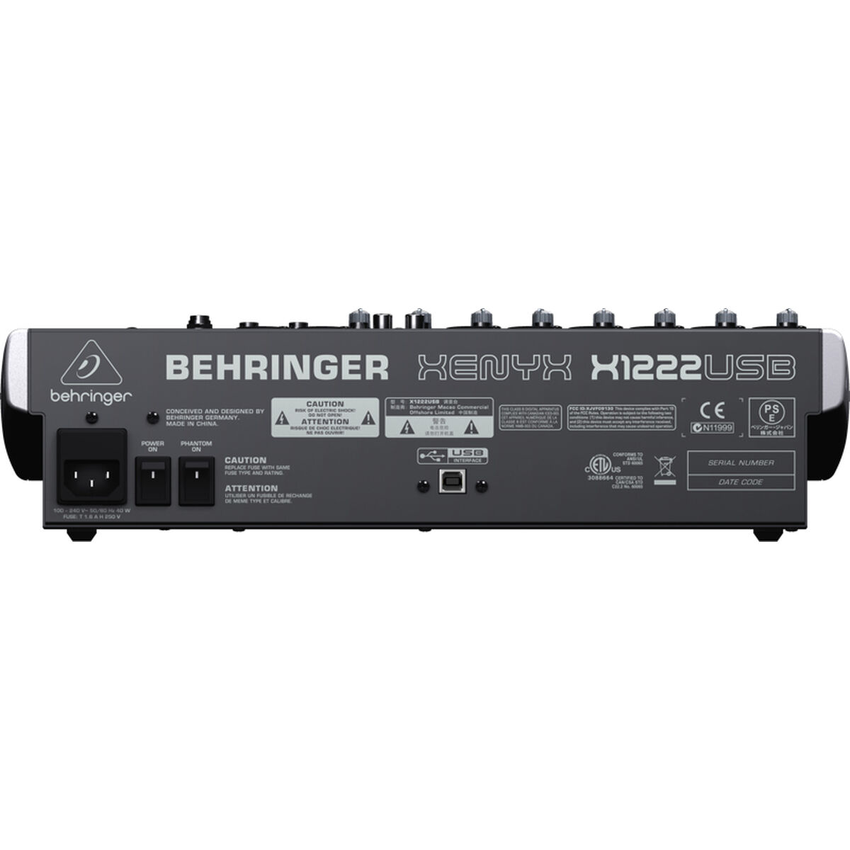 Mezclador Behringer X1222USB