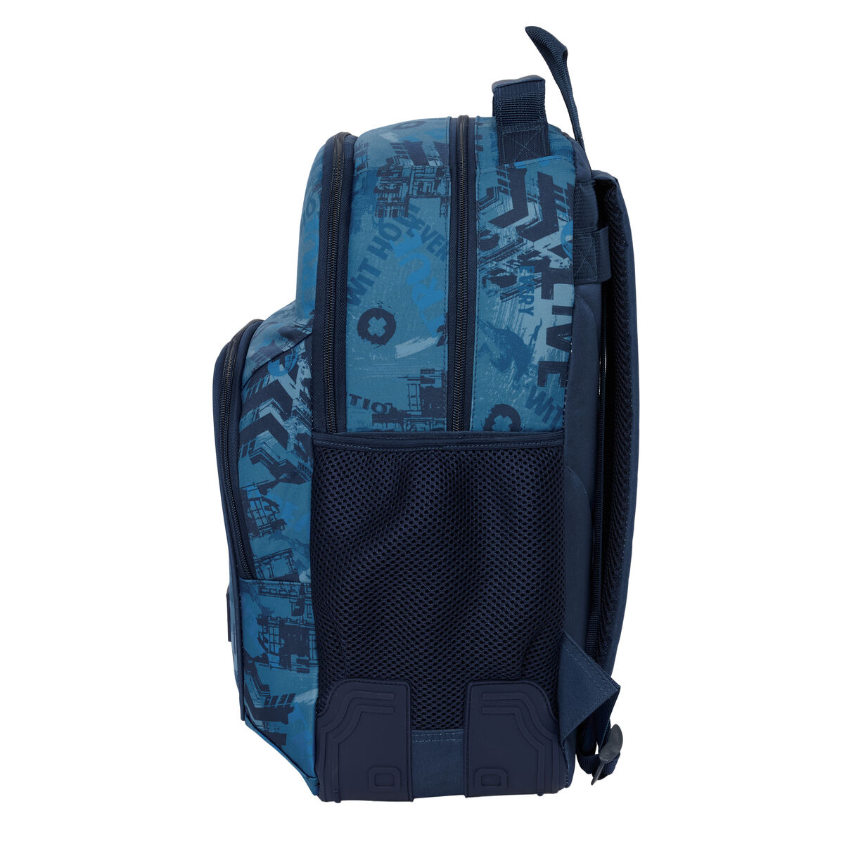 Mochila Escolar Safta New edition Azul marino 32 x 42 x 15 cm