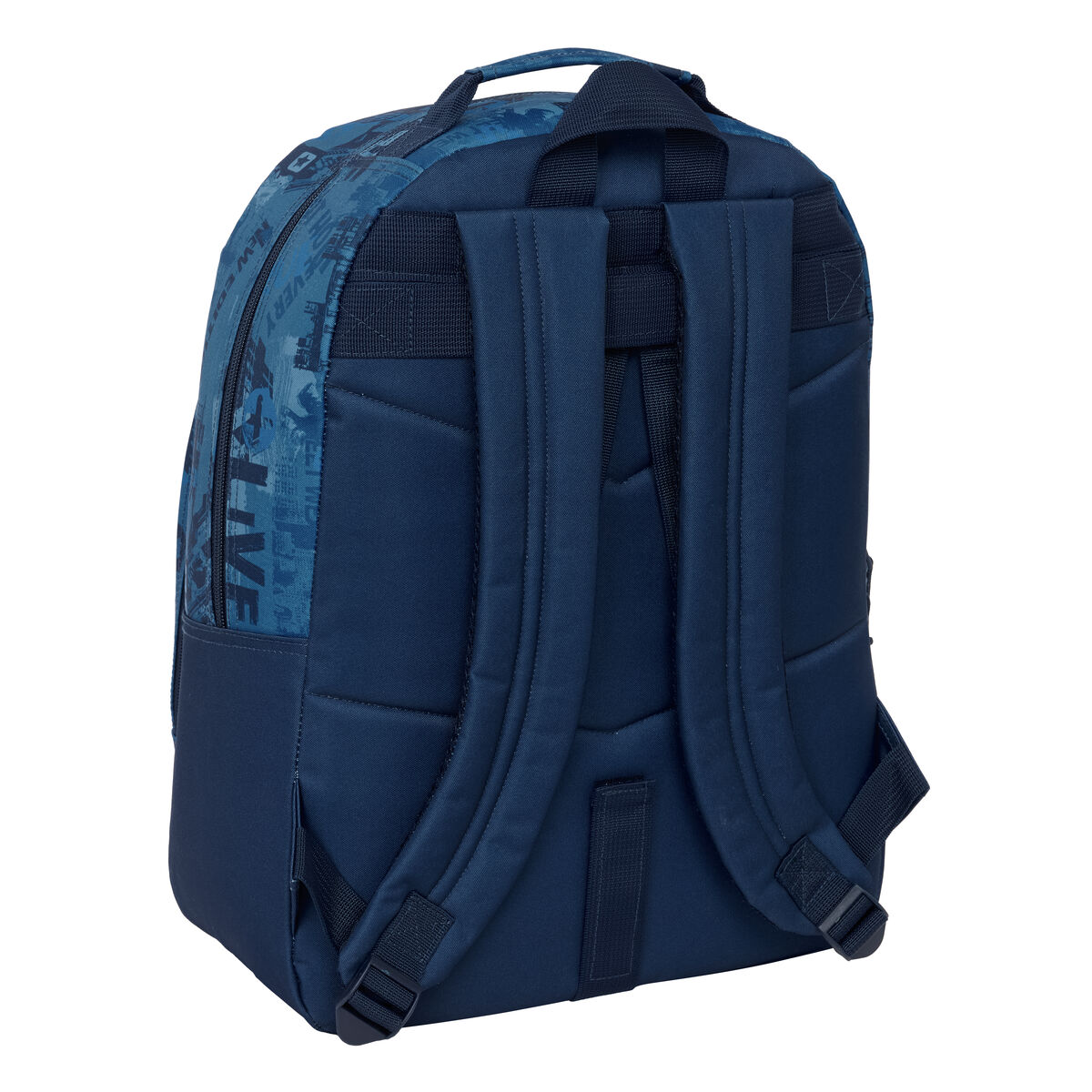 Mochila Escolar Safta New edition Azul marino 32 x 42 x 15 cm