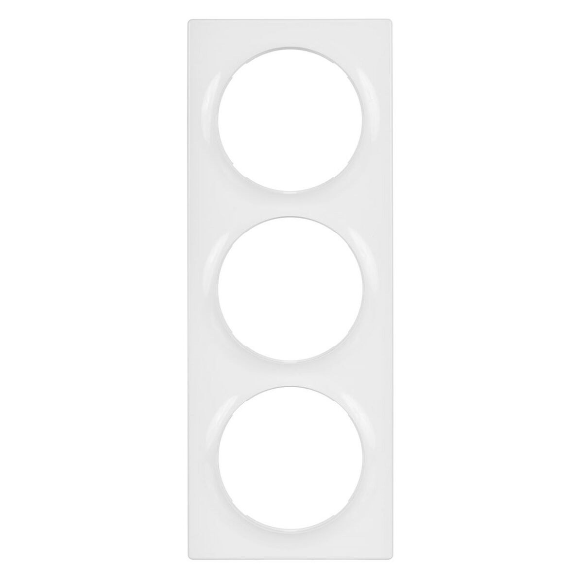 Marco Embellecedor para Interruptor de Luz Fibaro FG-Wx-PP-0004 Blanco 1 Pieza