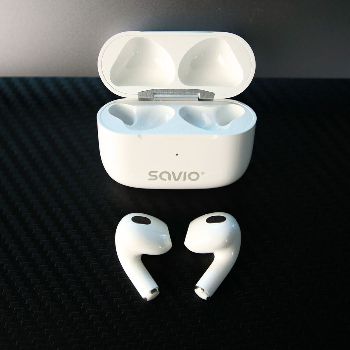 Auriculares Inalámbricos Savio TWS-01PRO Blanco