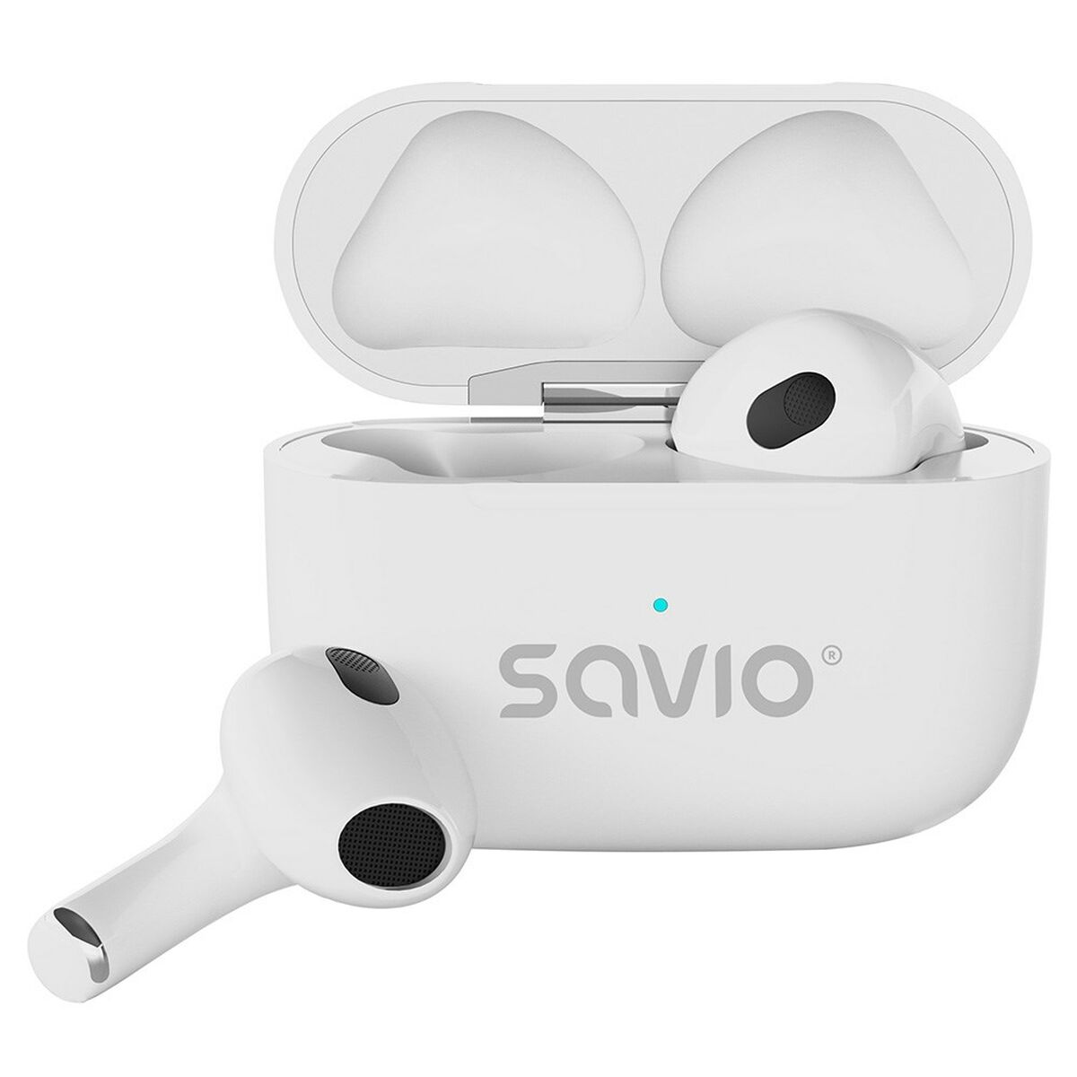 Auriculares Inalámbricos Savio TWS-01PRO Blanco