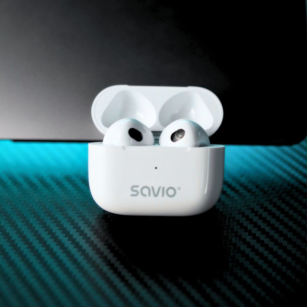 Auriculares Inalámbricos Savio TWS-01PRO Blanco