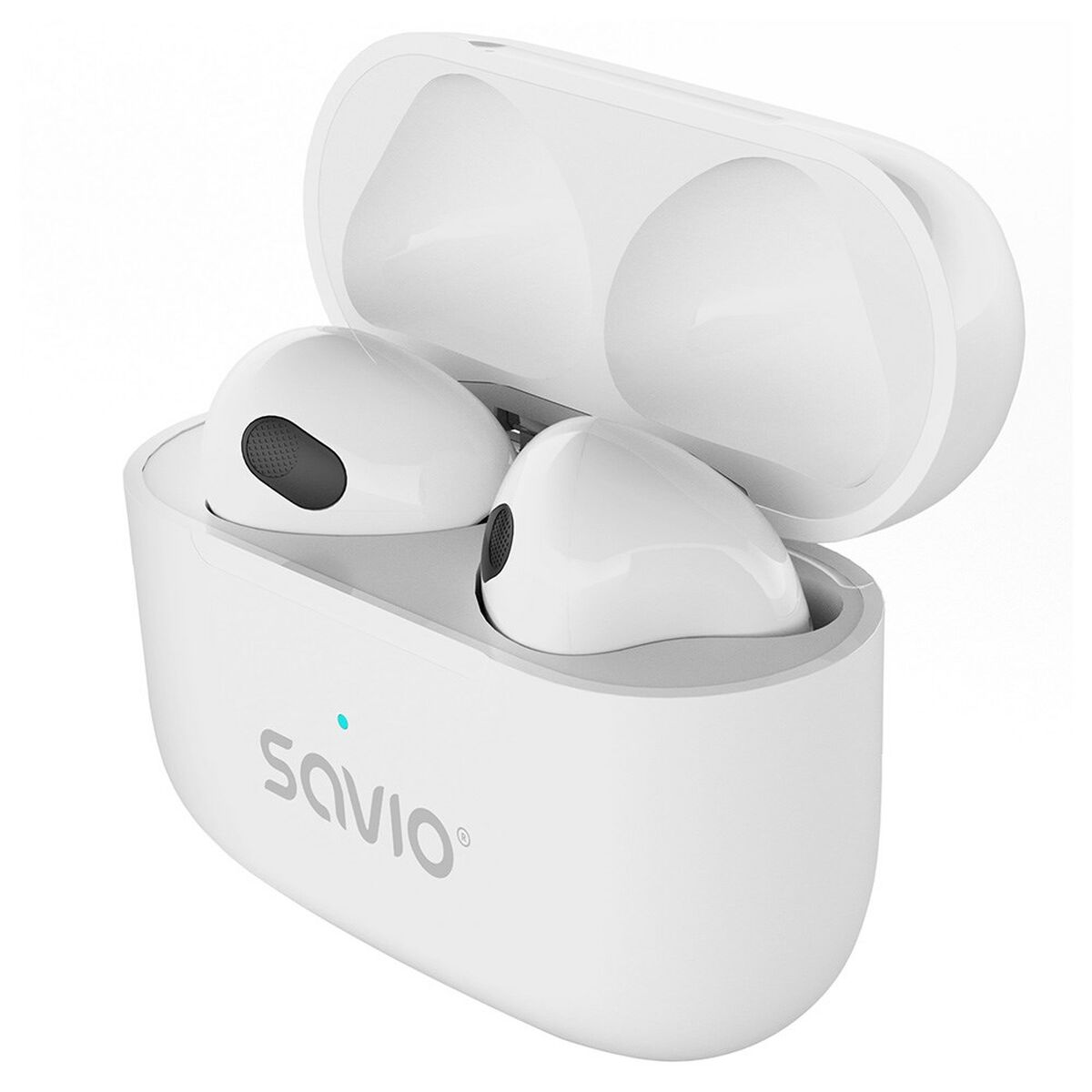 Auriculares Inalámbricos Savio TWS-01PRO Blanco