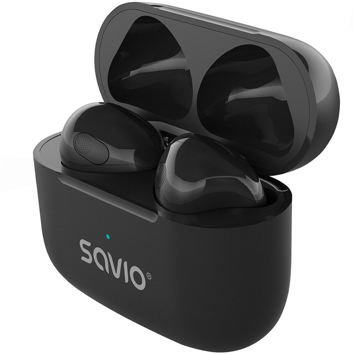 Auriculares Inalámbricos Savio TWS-02 PRO Negro black