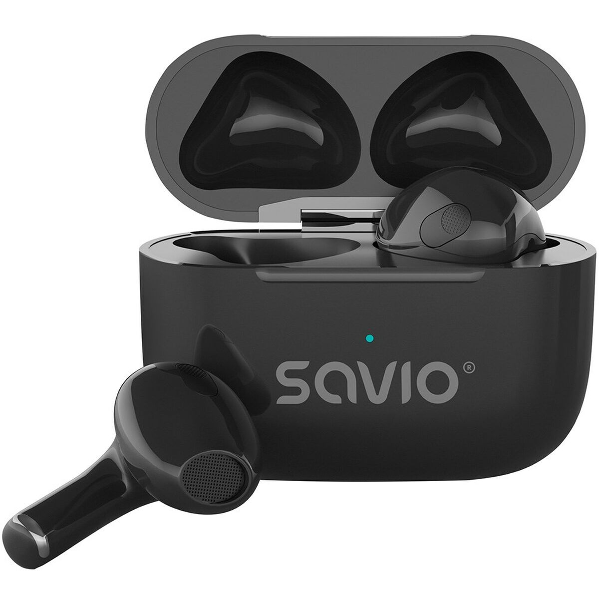 Auriculares Inalámbricos Savio TWS-02 PRO Negro black