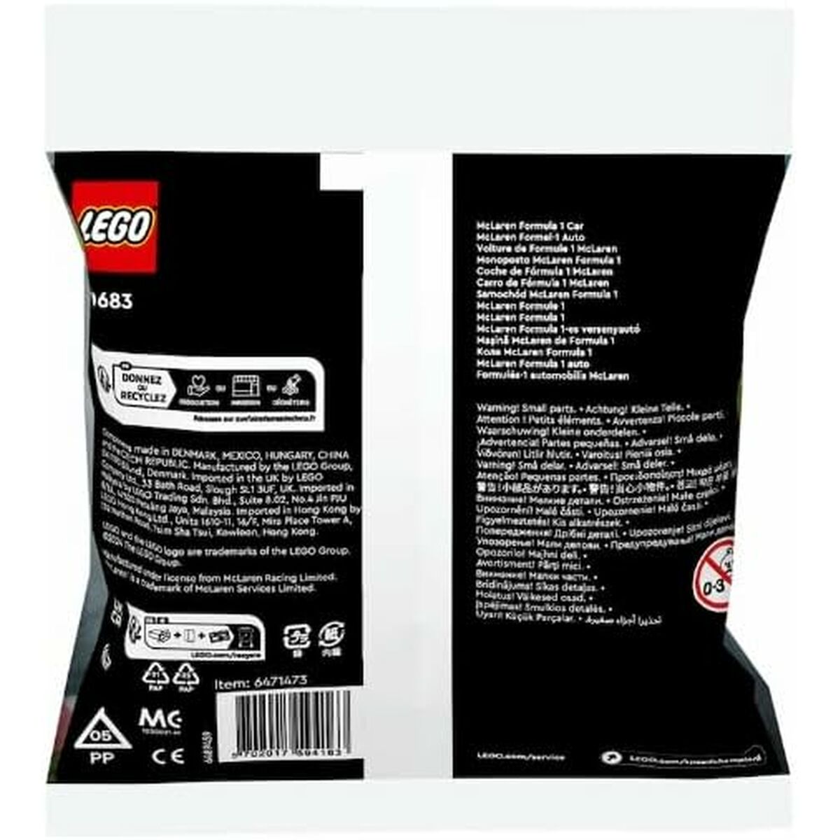 Juego de Construcción Lego 30683 58 Piezas