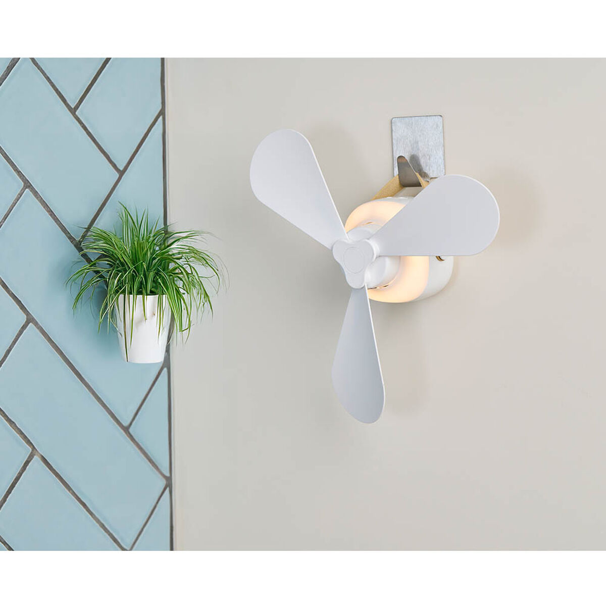 Ventilador de Sobremesa Lifetime Blanco 28 x 28 x 34 cm