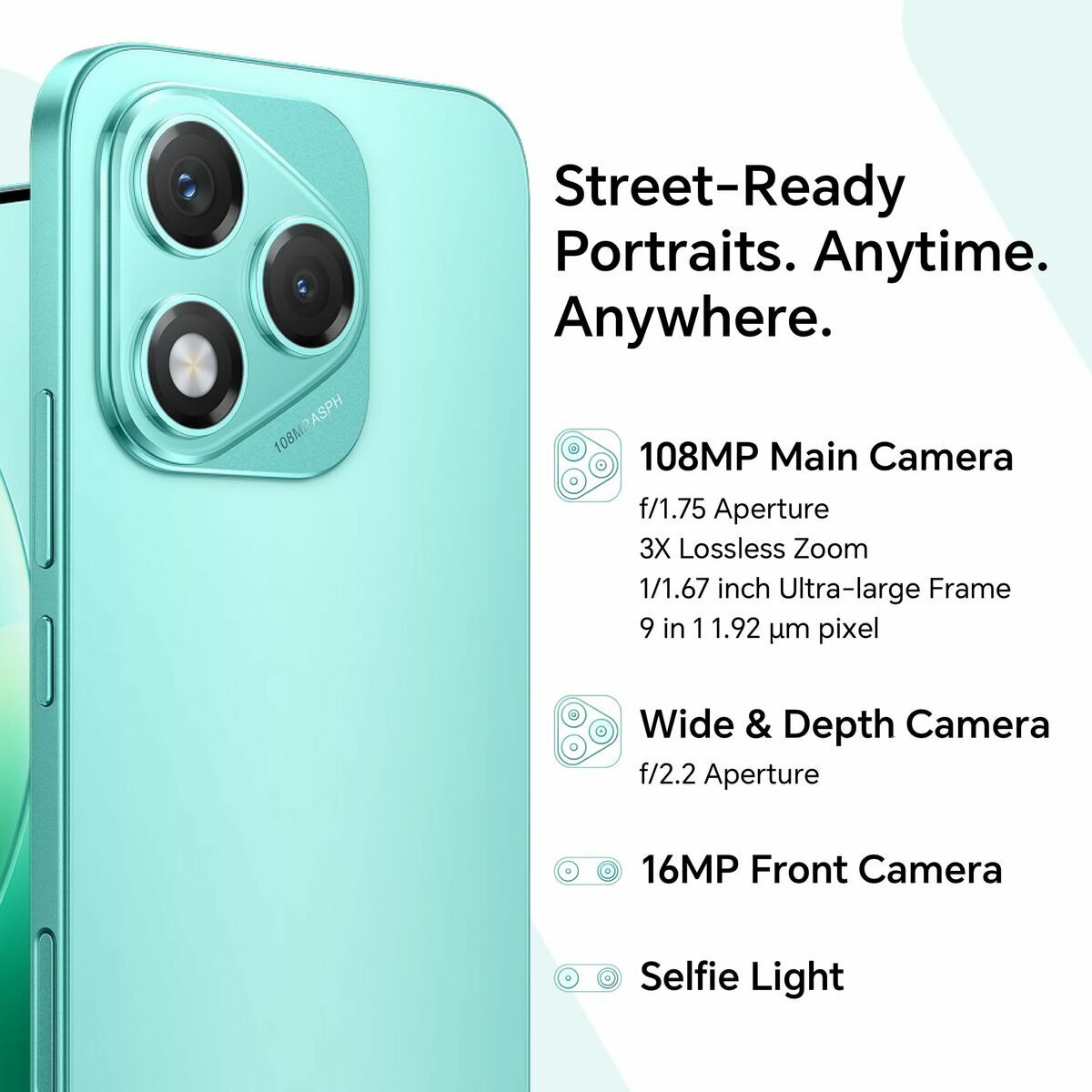 Smartphone Honor 5109BRUW 6,7" Octa Core 8 GB RAM 256 GB Verde