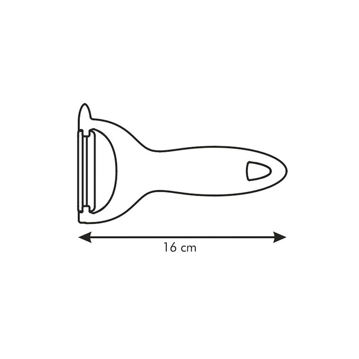 Pelador Tescoma Verde