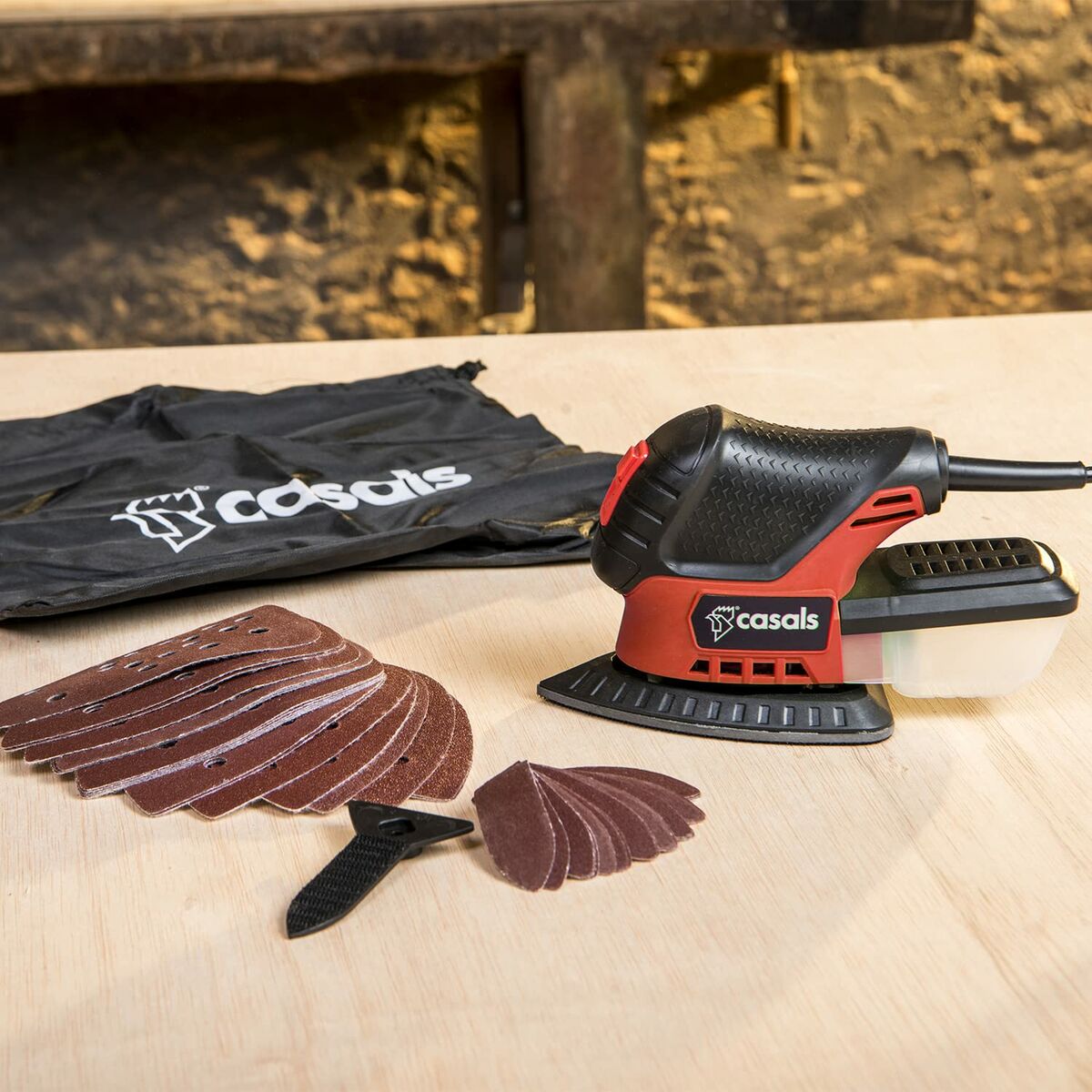 Lijadora orbital Casals C07054000 75 W