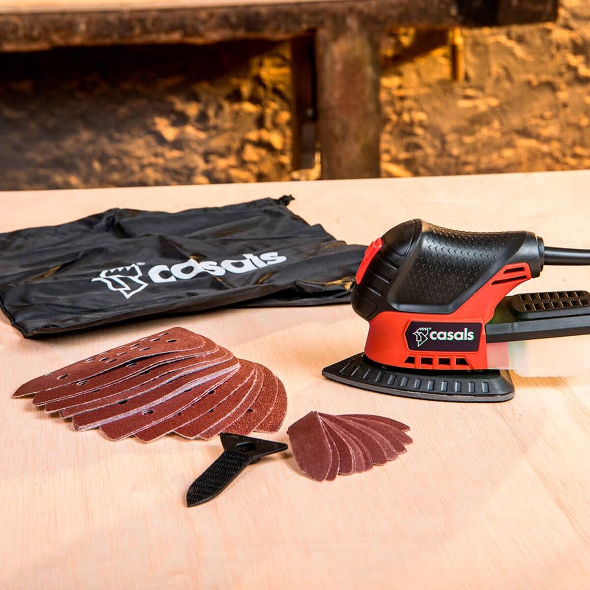 Lijadora orbital Casals C07054000 75 W