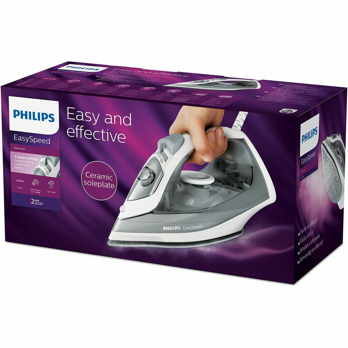 Plancha de Vapor Philips GC1751/80 2000 W