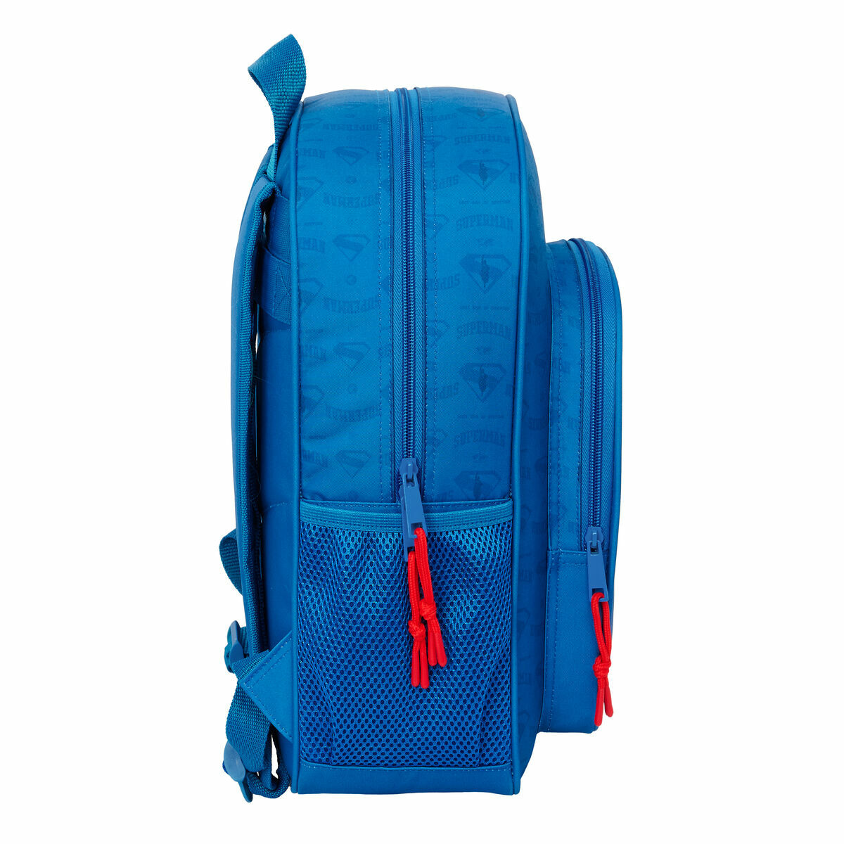 Mochila Escolar Superman Azul 32 x 38 x 12 cm