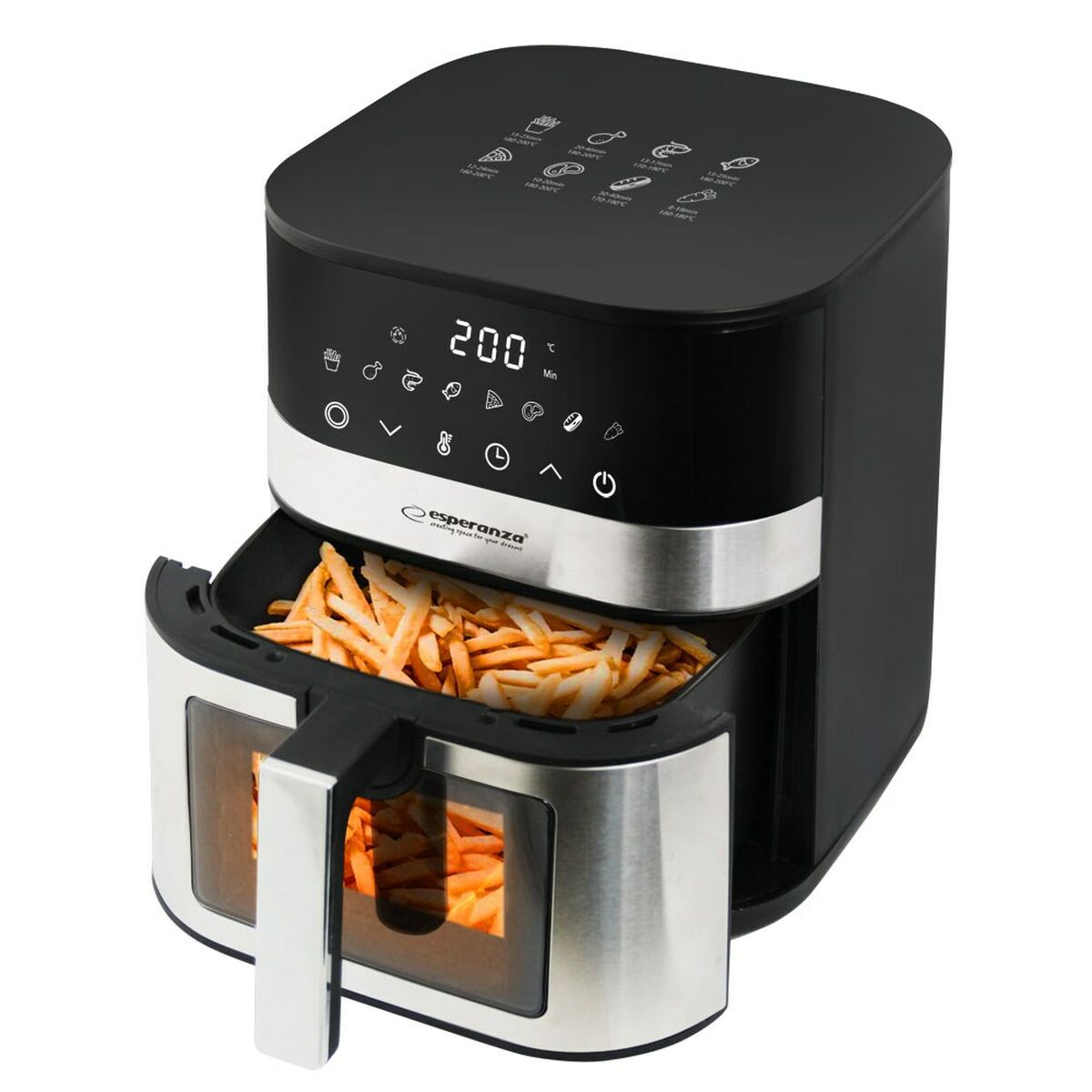 Freidora de Aire Esperanza EKA003 Negro 1400 W 5 L