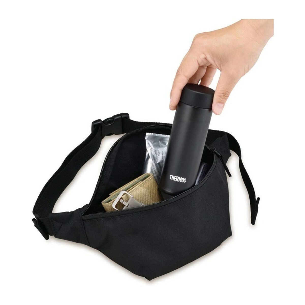 Termo Thermos 210010 Negro Acero Inoxidable