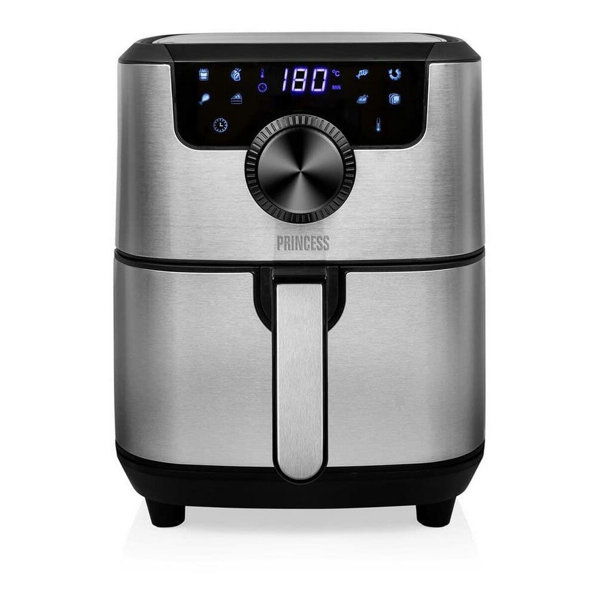 Freidora de Aire Princess 01.182033.01.001 1500 W Negro Plateado 4,5 L