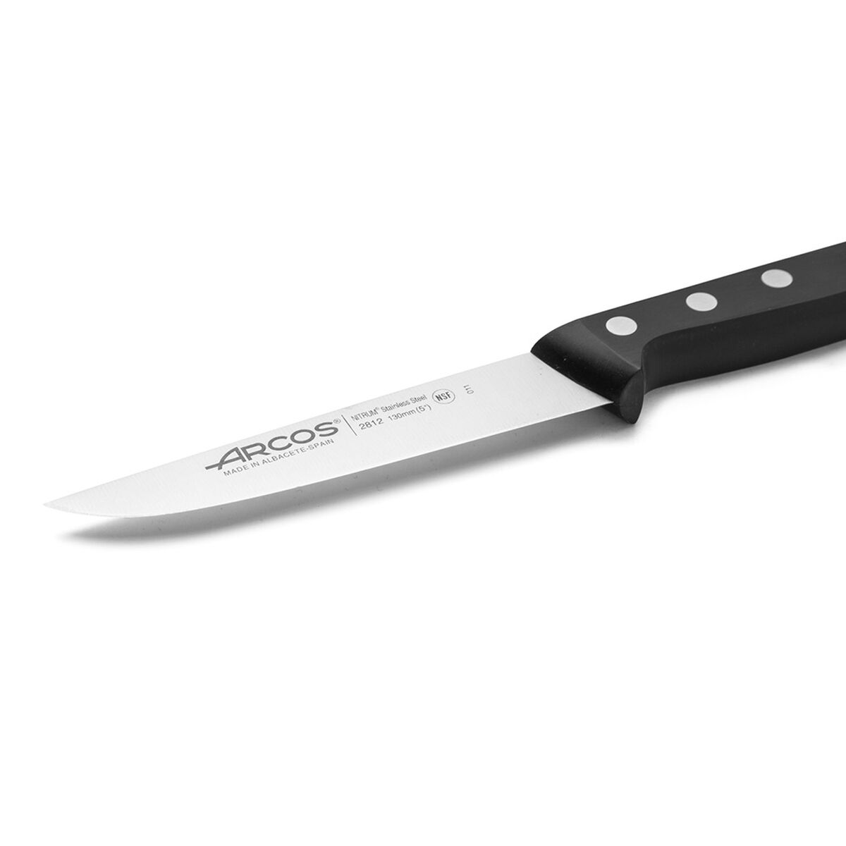 Cuchillo de Cocina Arcos serie universal Negro Acero 13 cm