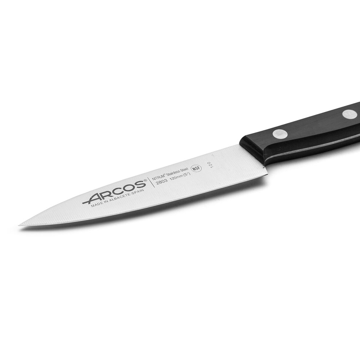 Cuchillo de Cocina Arcos serie universal Negro Acero 12 cm