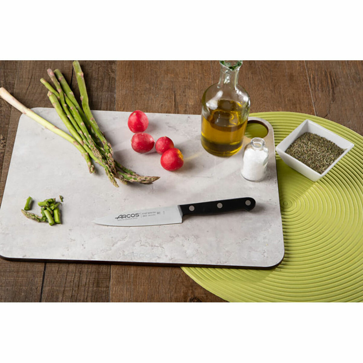 Cuchillo de Cocina Arcos serie universal Negro Acero 12 cm