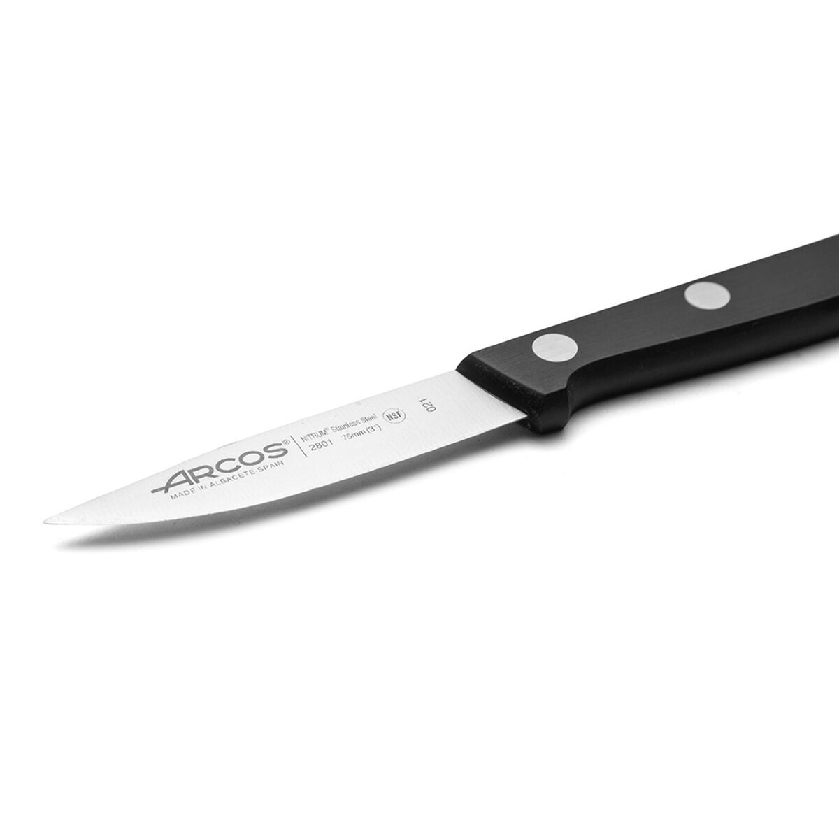 Cuchillo Mondador Arcos serie universal 75 mm Acero Inoxidable