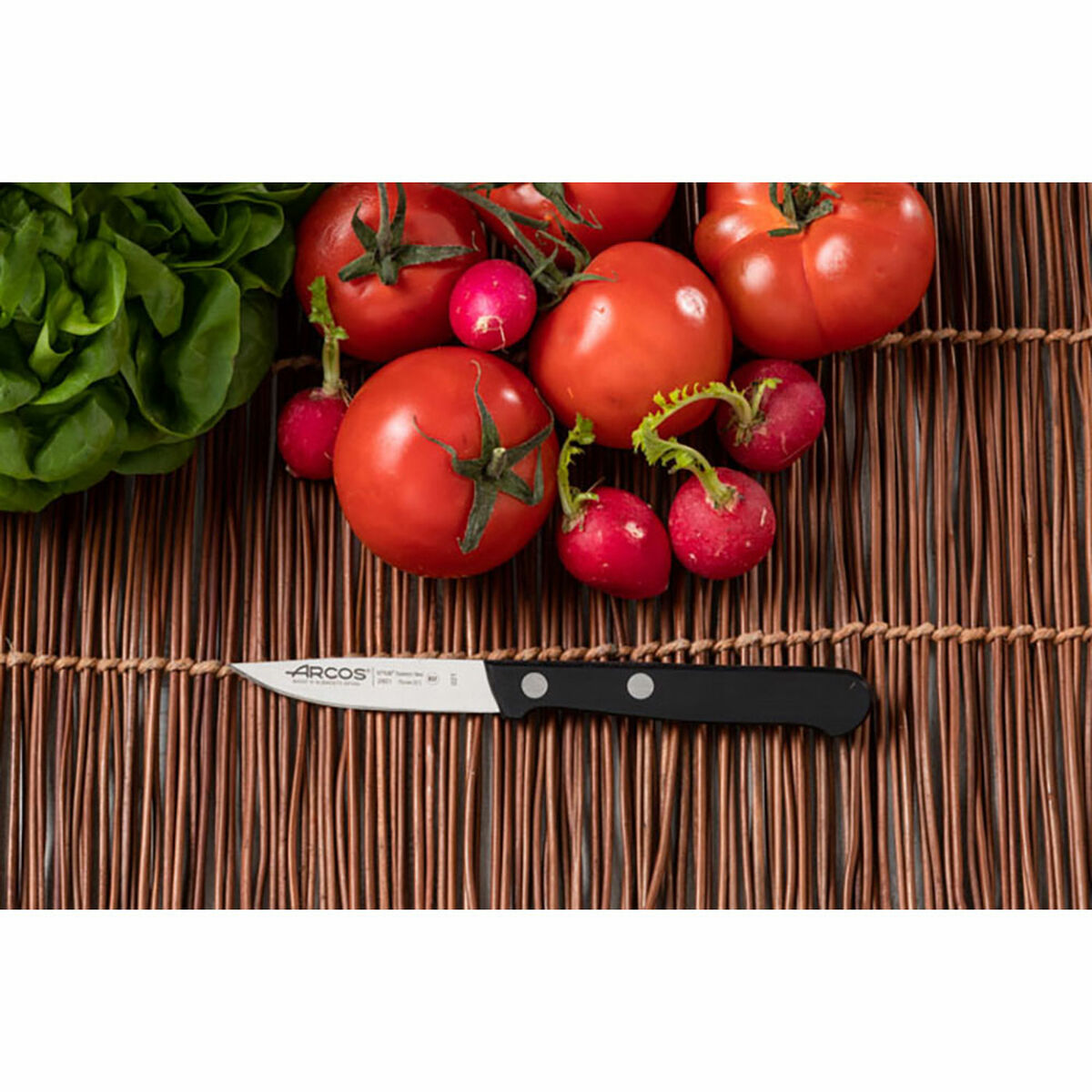 Cuchillo Mondador Arcos serie universal 75 mm Acero Inoxidable