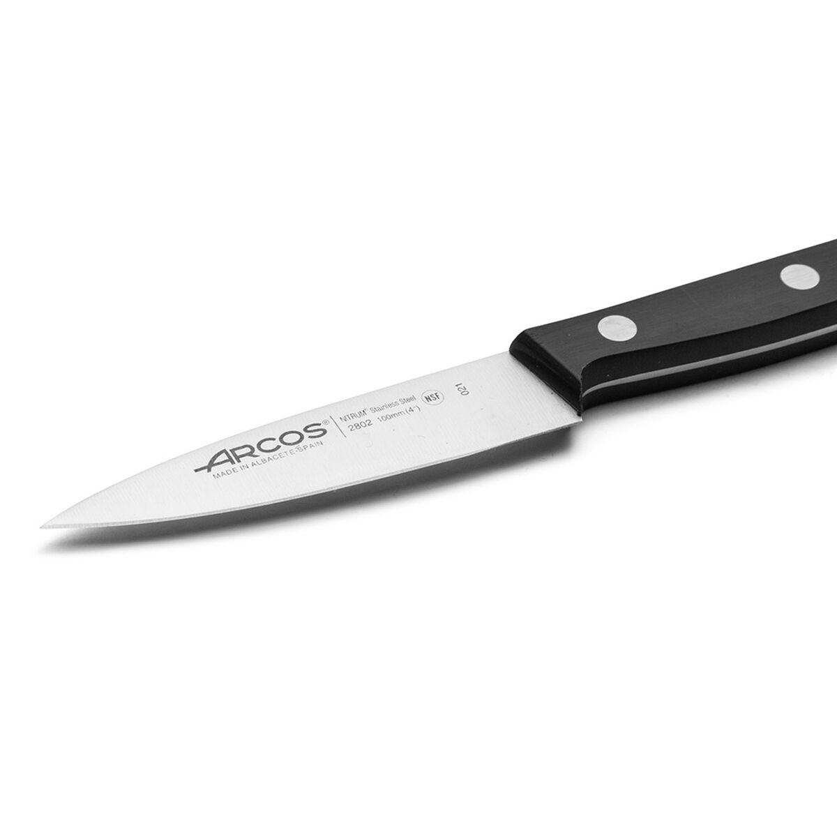 Cuchillo Mondador Arcos serie universal Acero Inoxidable Plástico 10 cm