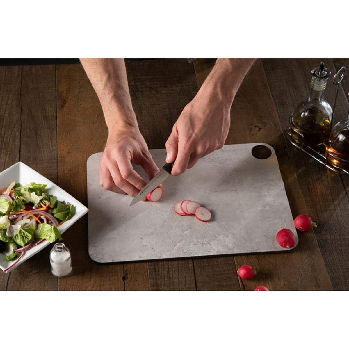 Cuchillo Mondador Arcos serie universal Acero Inoxidable Plástico 10 cm