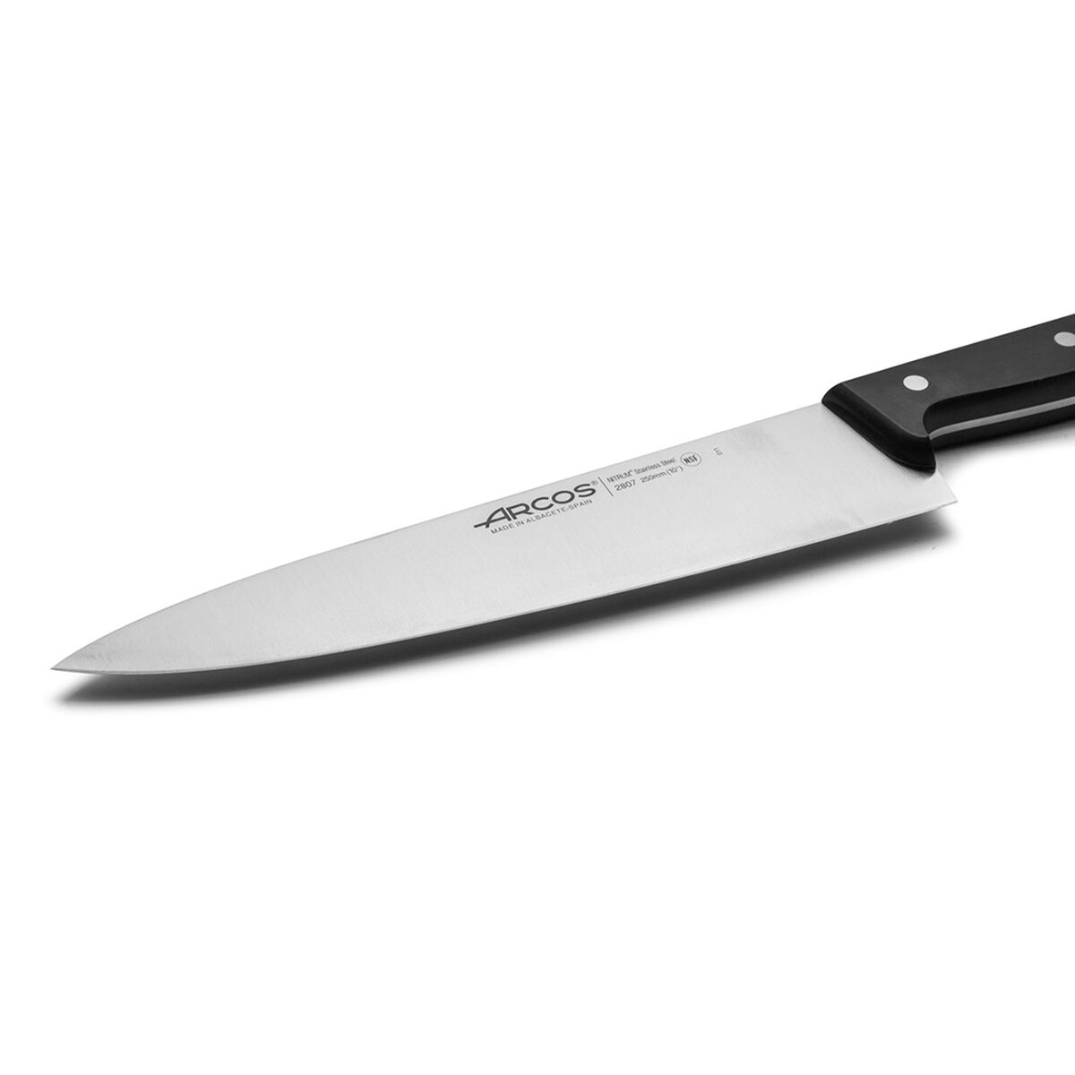 Cuchillo de Cocina Arcos serie universal Negro Acero 25 cm