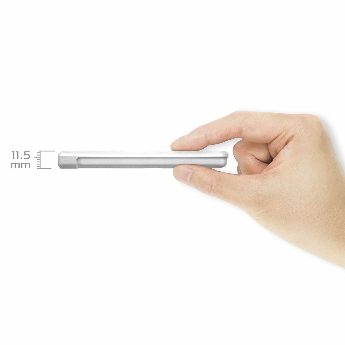 Disco Duro Externo Adata AHV620S-1TU31-CWH Blanco 1 TB Concha HDD