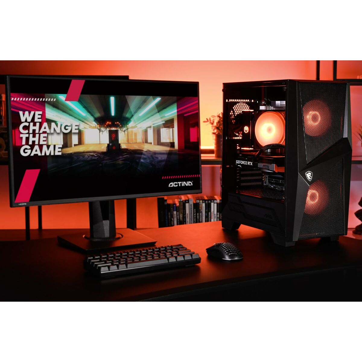 PC de Sobremesa Actina KOMACNGIP0384 Intel Core i7-8700 AMD Ryzen 7 8700F 32 GB RAM 1 TB SSD nvidia geforce rtx 5070