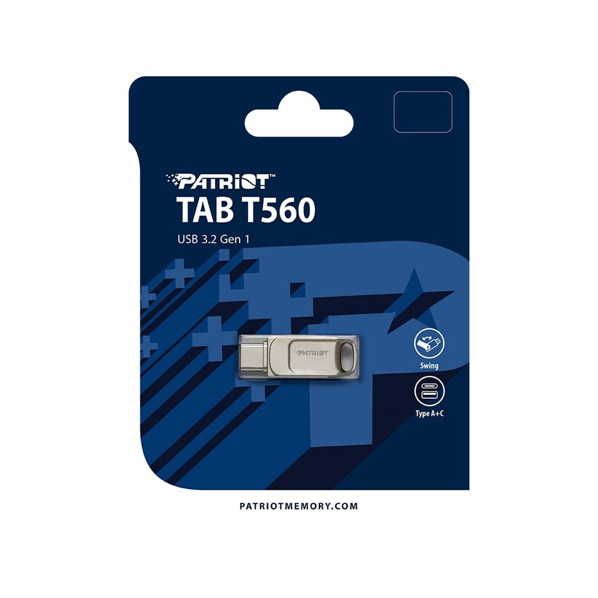 Memoria USB Patriot Memory PS128GT560DS5D Plateado 128 GB