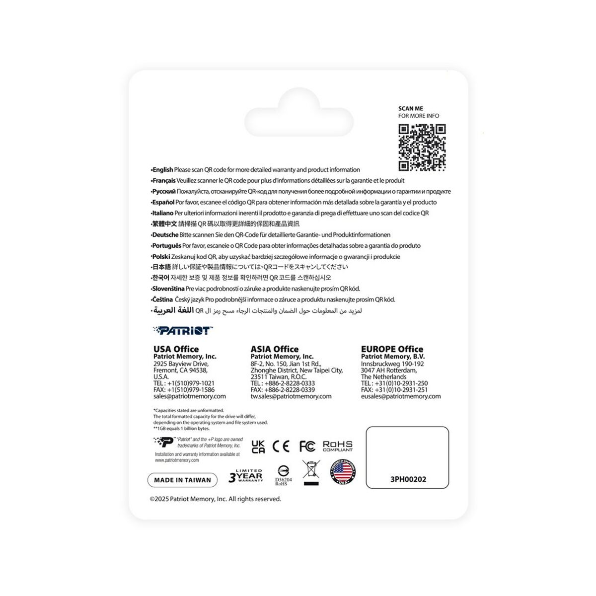 Memoria USB Patriot Memory PS128GT560DS5D Plateado 128 GB