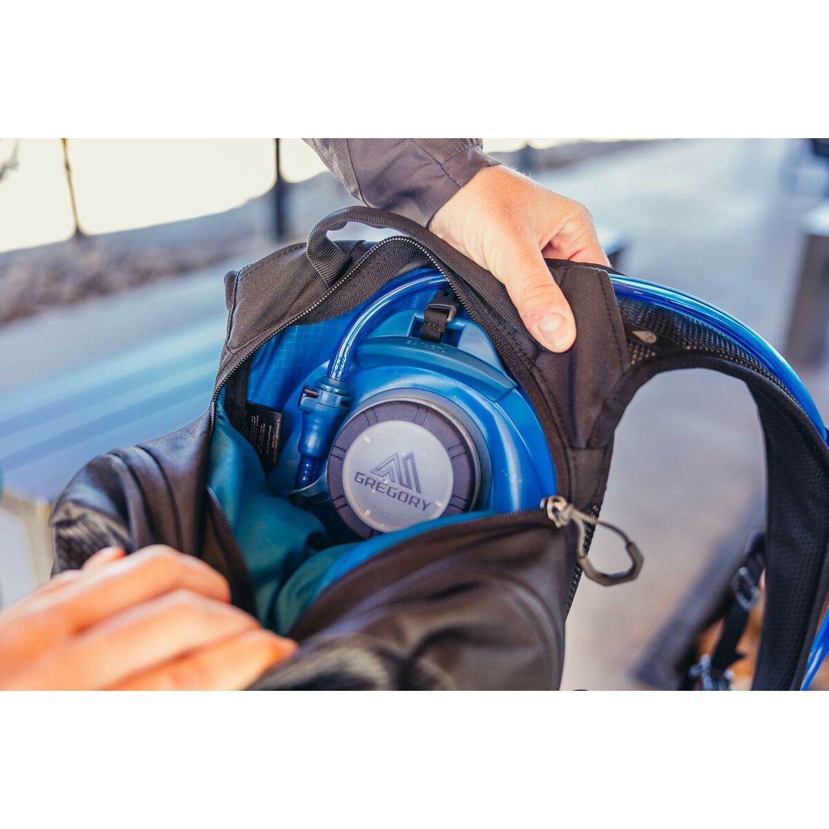 Mochila Deportiva Gregory 153057-8885 Granate 18 L 27 x 51 x 20 cm