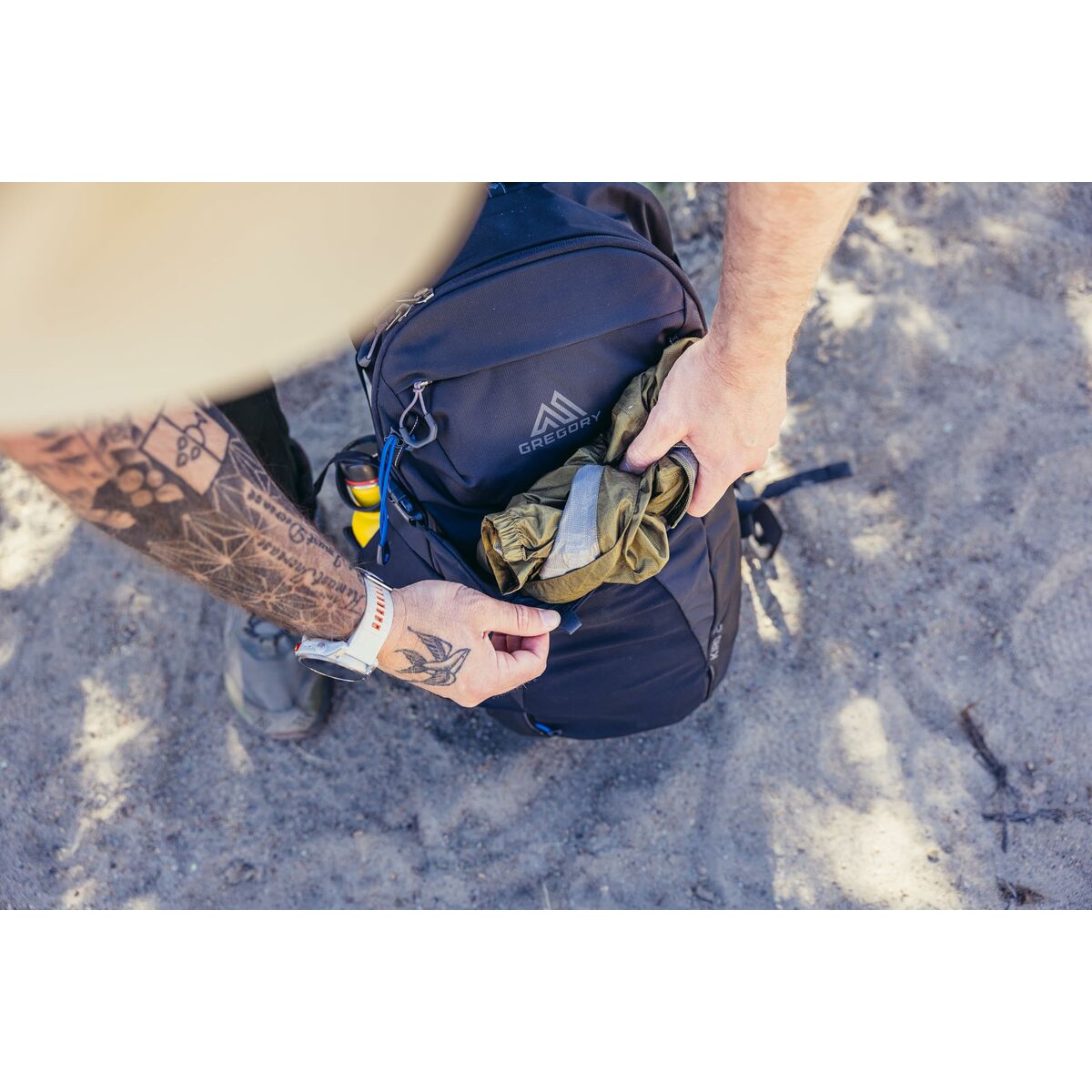 Mochila Deportiva Gregory 153039-A543 Negro 24 L