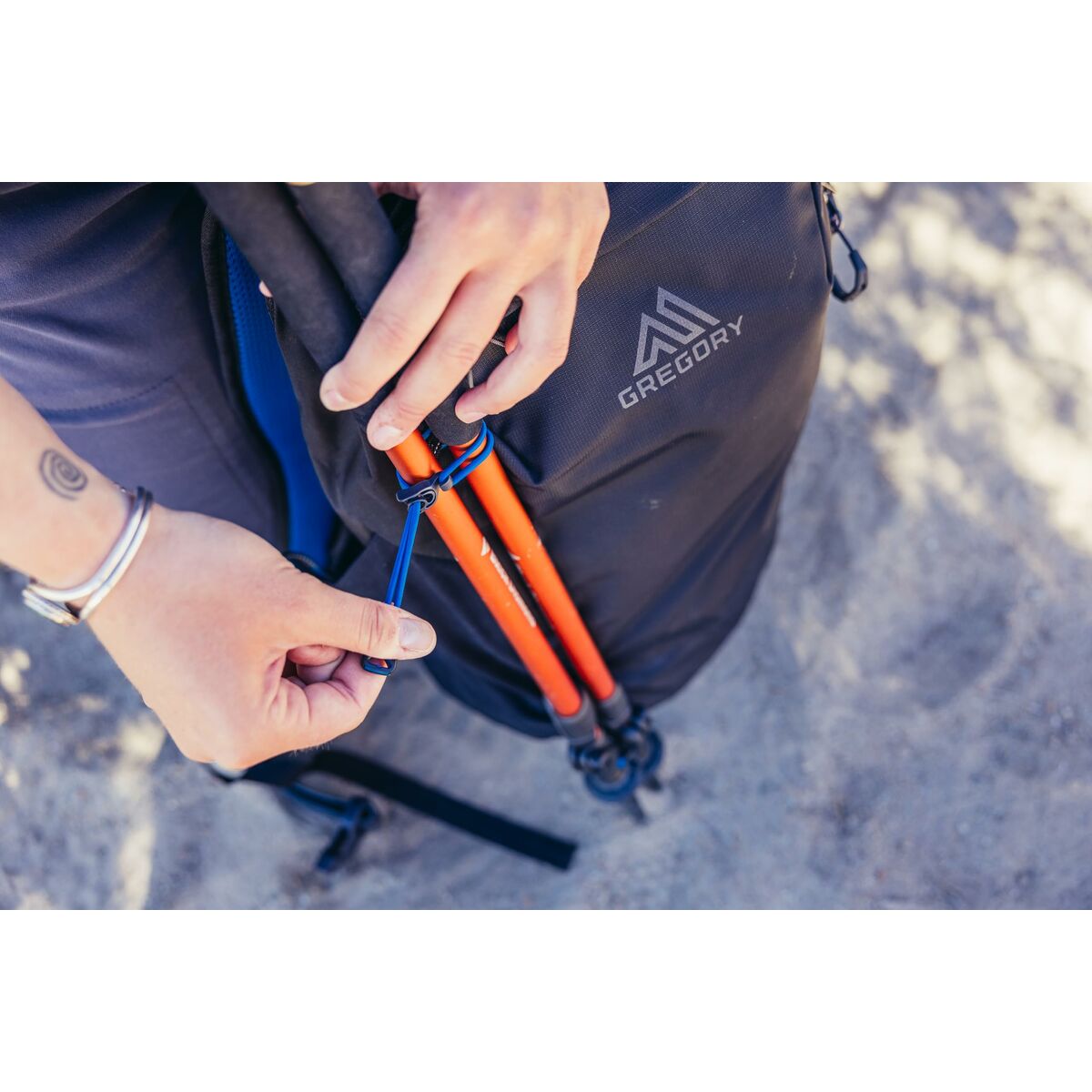 Mochila Deportiva Gregory 153038-A543 Negro 20 L