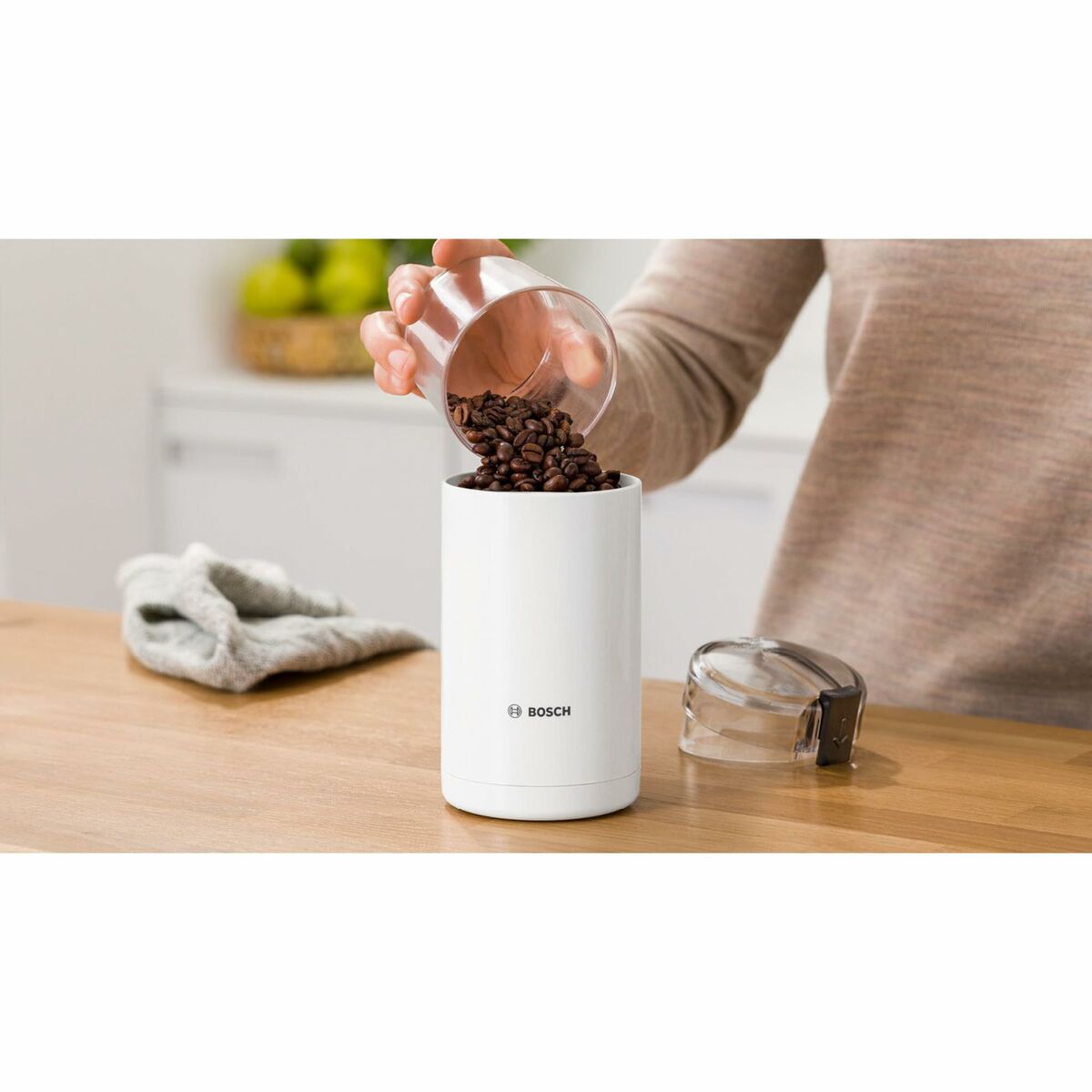 Molinillo Eléctrico BOSCH TSM6A011W Blanco 180 W