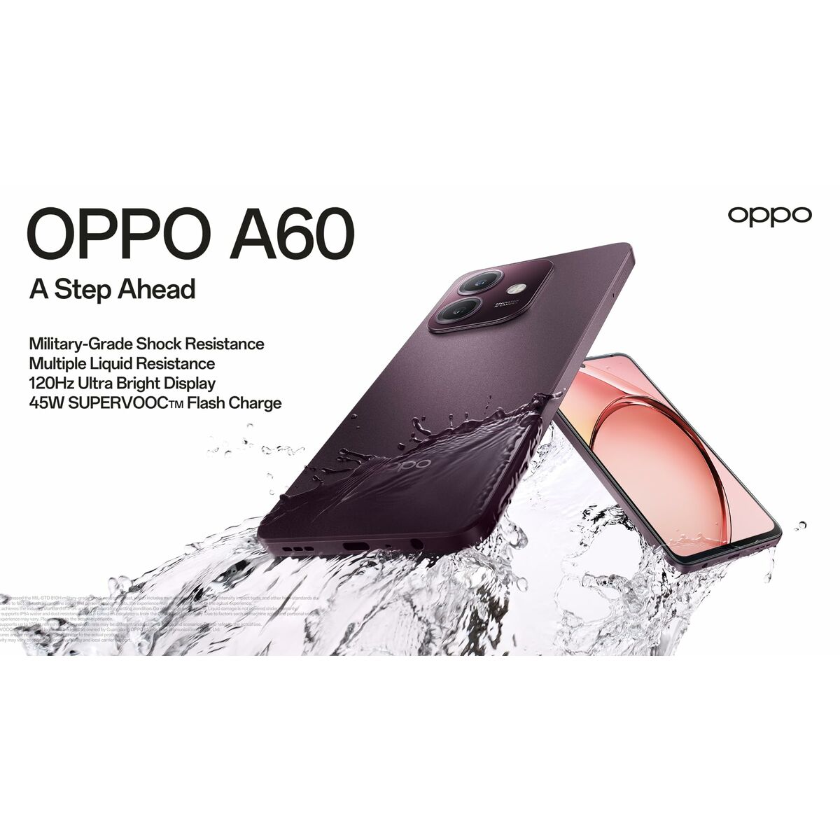 Smartphone Oppo CPH2683 6,67" 8 GB RAM 4 GB RAM 128 GB 256 GB Negro