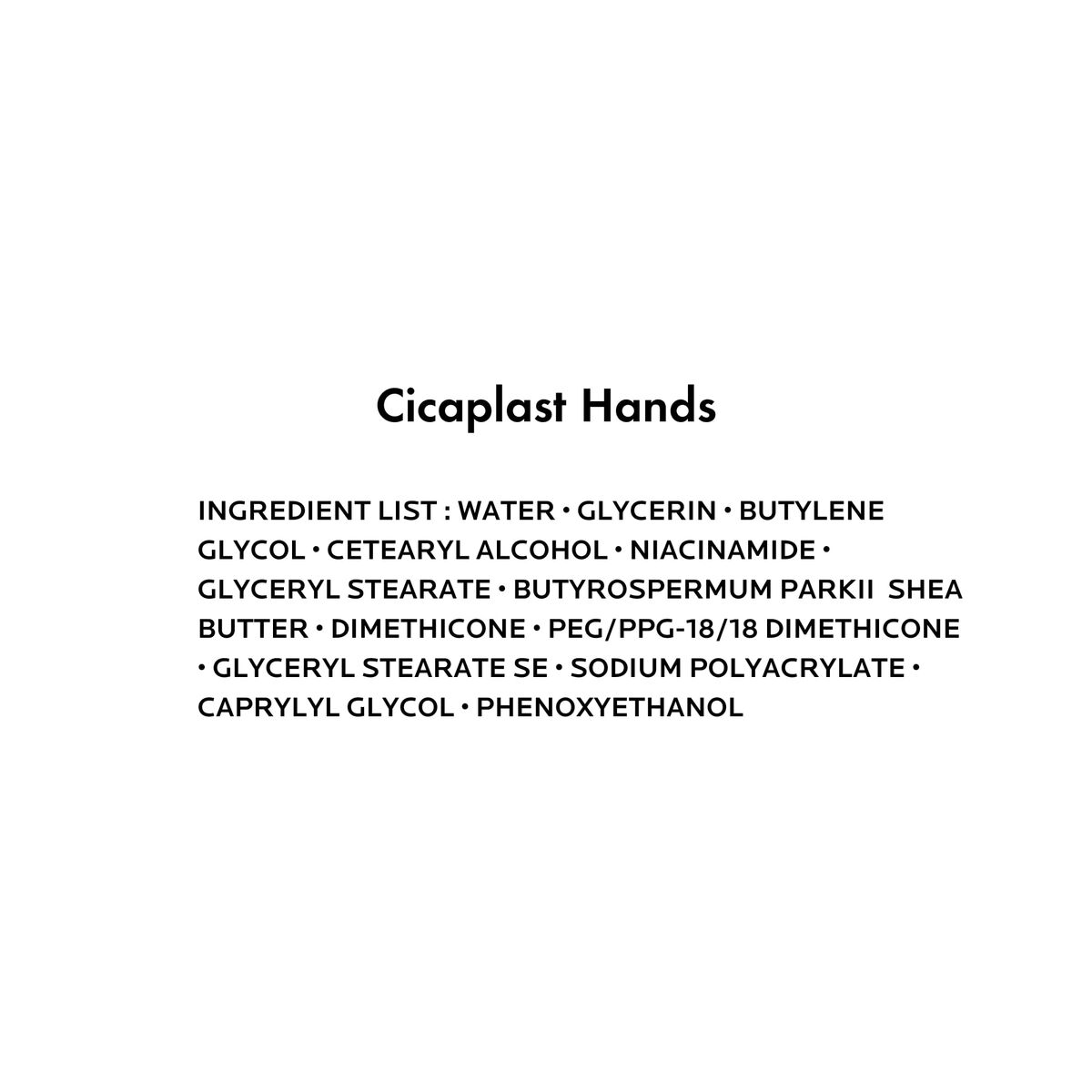 Crema de Manos La Roche Posay Cicaplast 100 ml