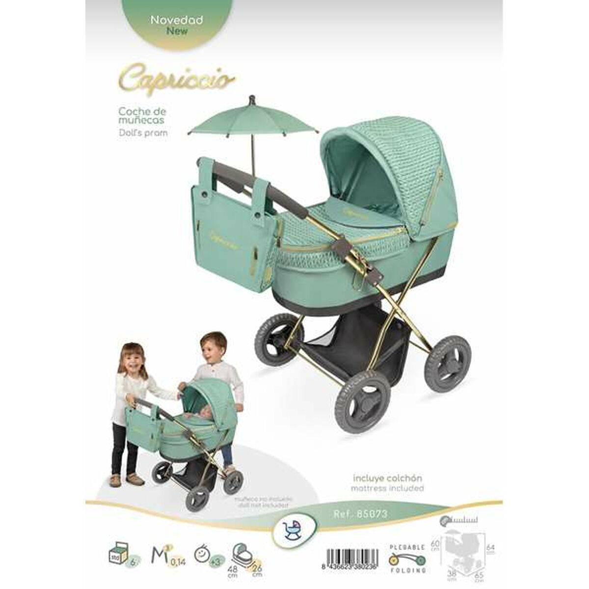 Muñeca bebé Decuevas