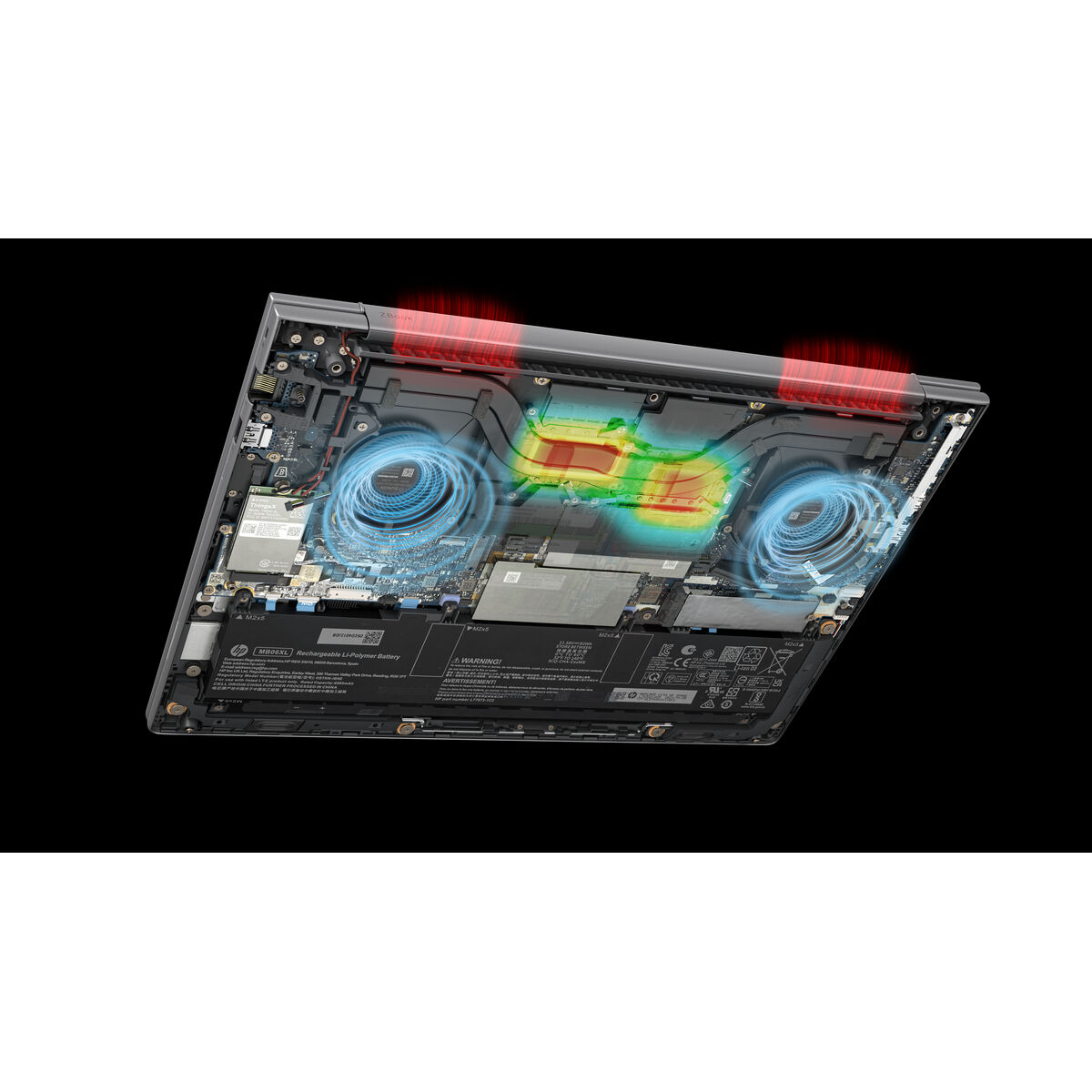 Laptop HP B72XCET#ABE 16" Intel Evo Core Ultra 7 155H 16 GB RAM 1 TB SSD Qwerty Español