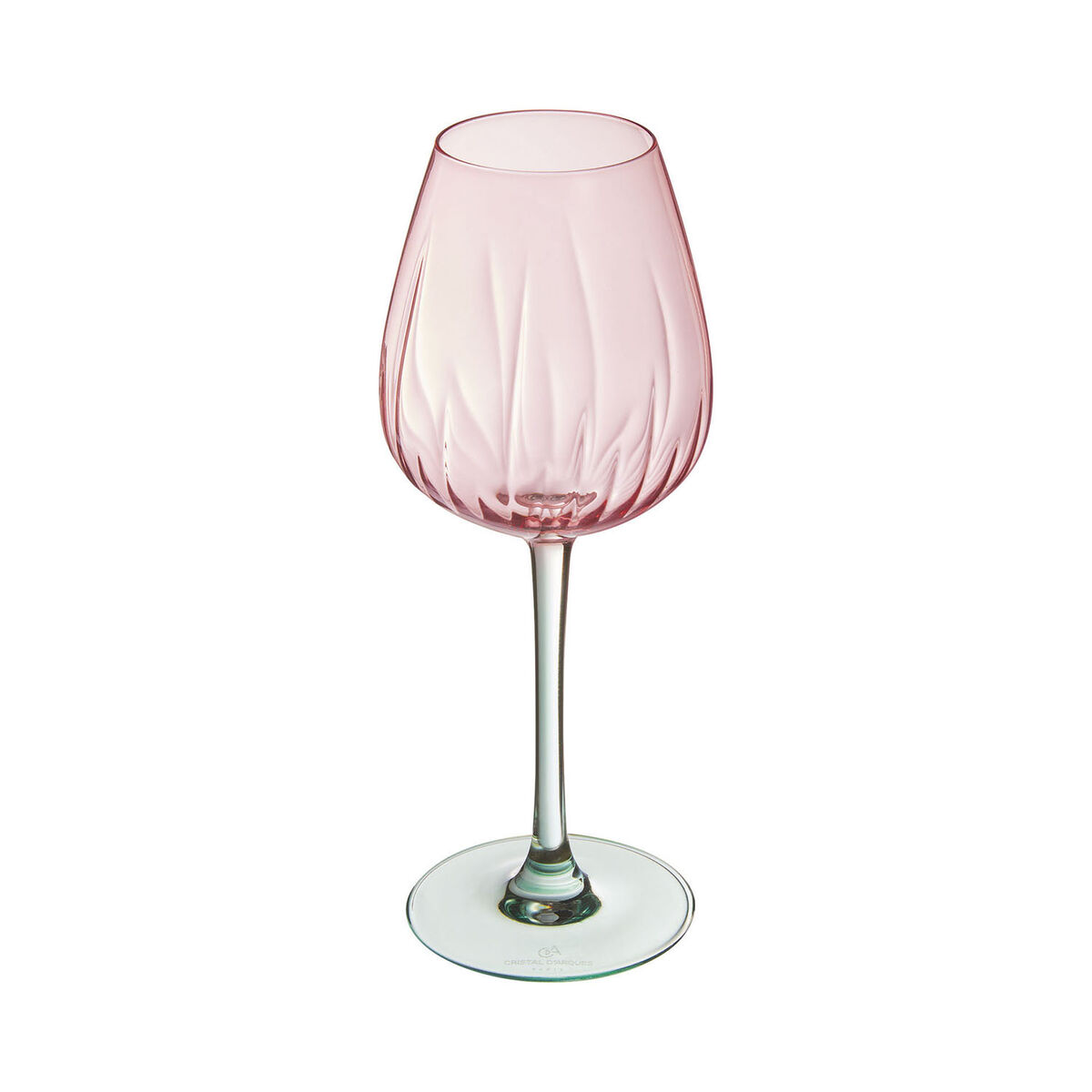 Copa de vino Cristal d’Arques Paris Swirly Spring Rosa Vidrio 470 ml (4 Unidades)