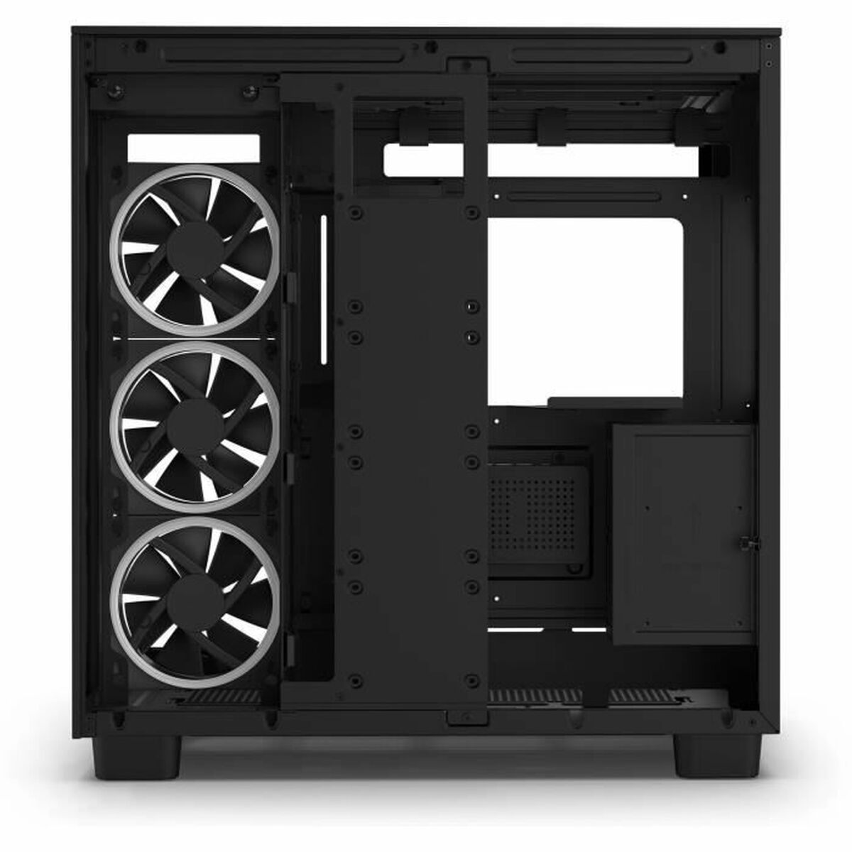 Caja Semitorre ATX NZXT H9 Elite Negro