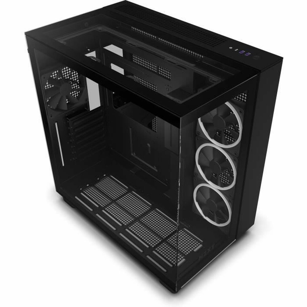 Caja Semitorre ATX NZXT H9 Elite Negro