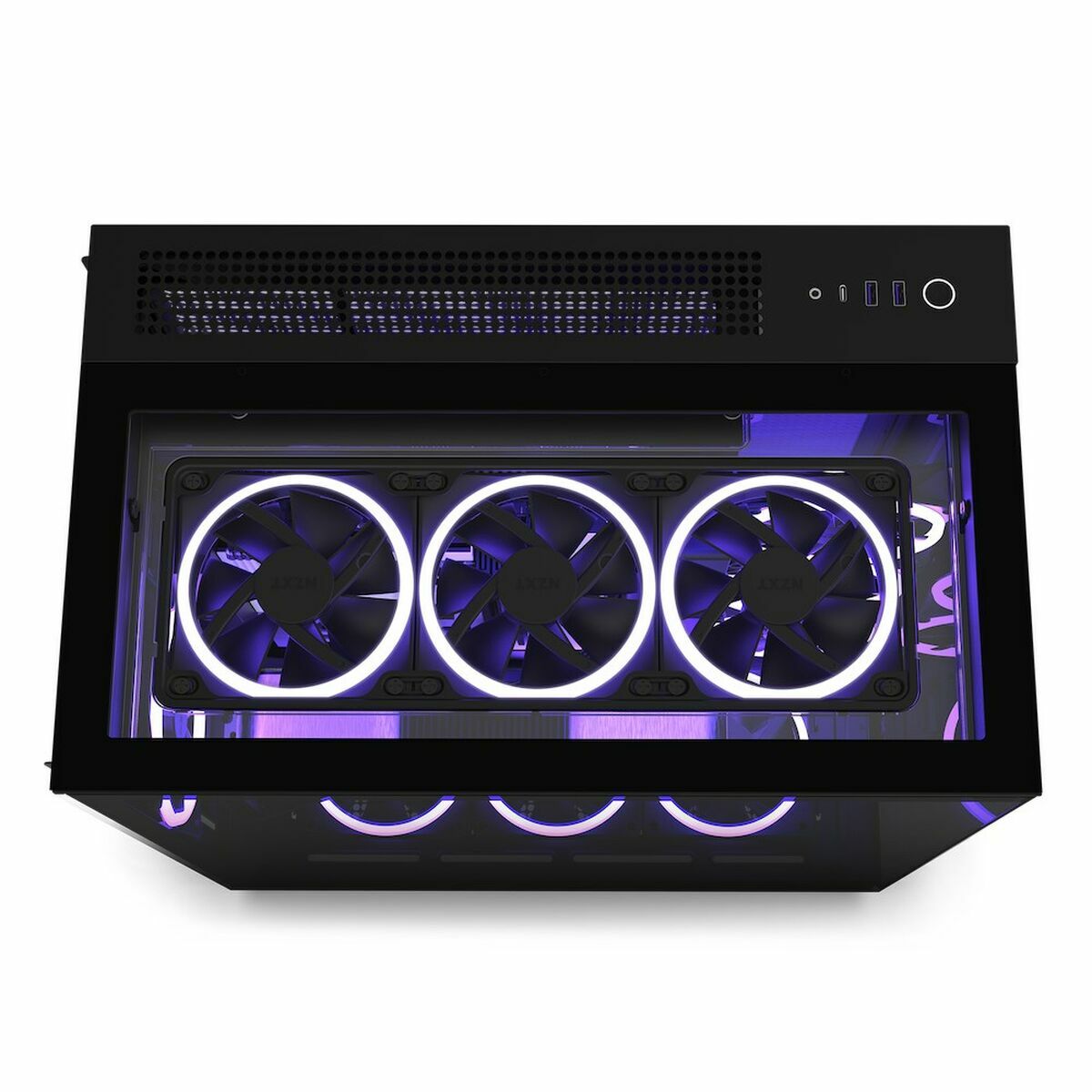 Caja Semitorre ATX NZXT H9 Elite Negro