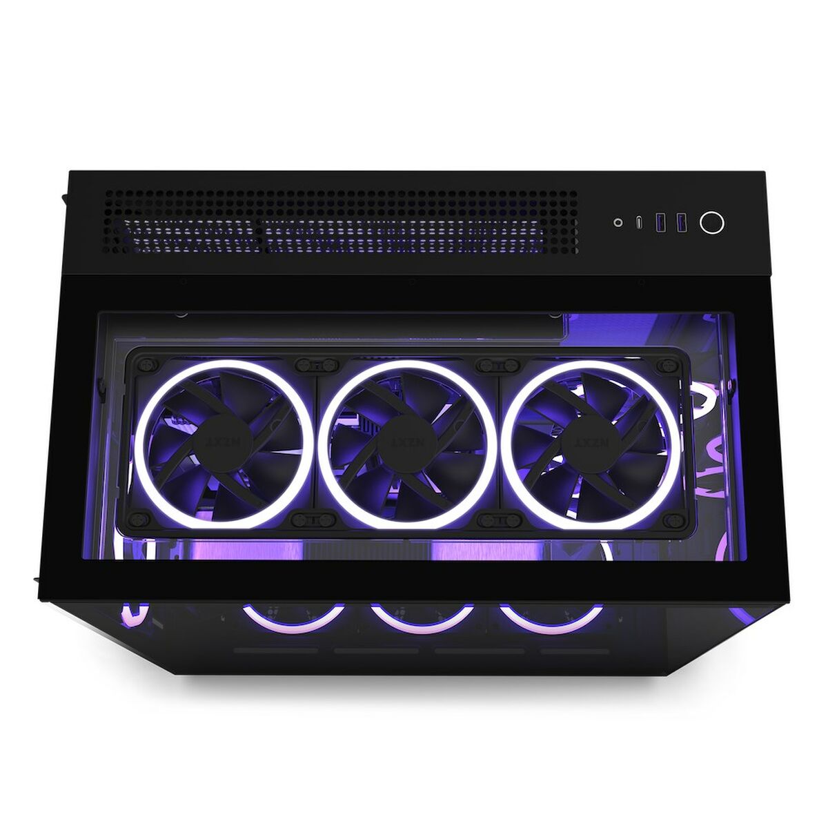 Caja Semitorre ATX NZXT H9 Elite Negro