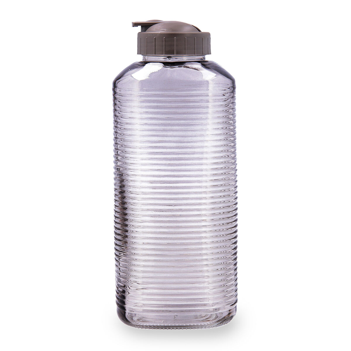 Botella de Agua Quid Velvet Gris Vidrio 1,8 L (6 Unidades)