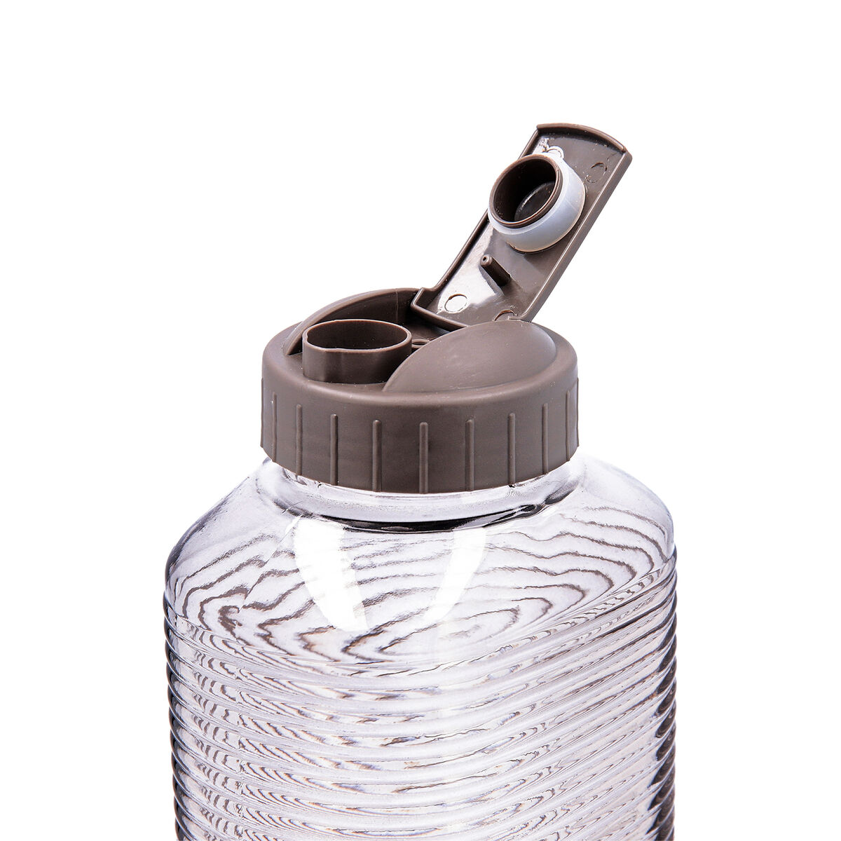 Botella de Agua Quid Velvet Gris Vidrio 1,8 L (6 Unidades)