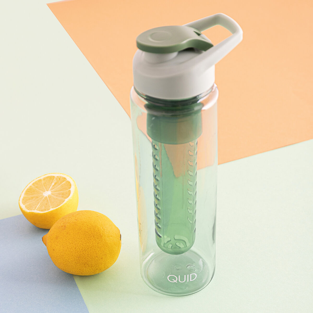 Botella para Infusiones Quid Quidate Verde 700 ml